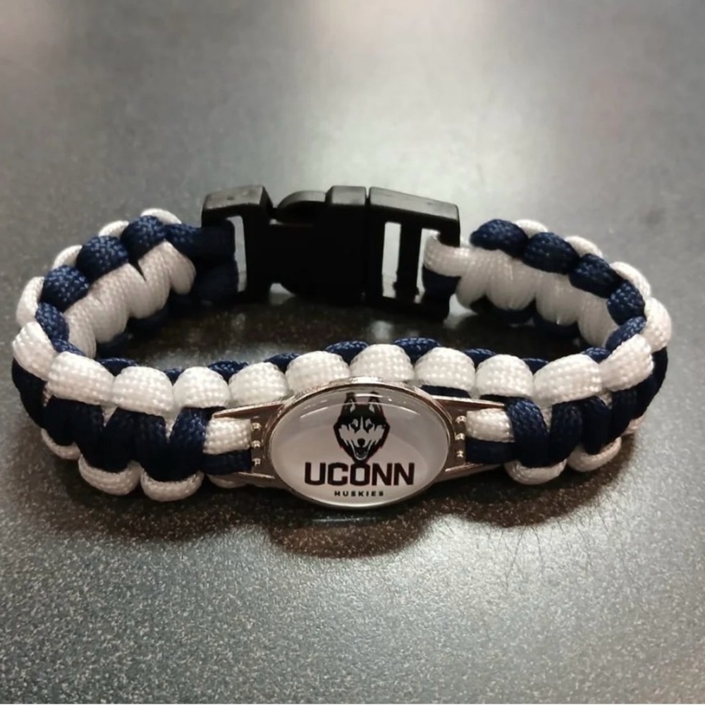NEW UCONN Paracord Bracelet Unisex